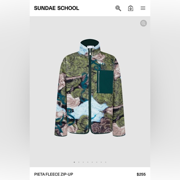 Sundae School Other - Sundae School Pieta fleece zip up MEDIUM